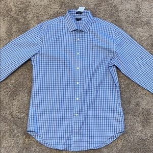 NWT J Crew Blue Dress Shirt